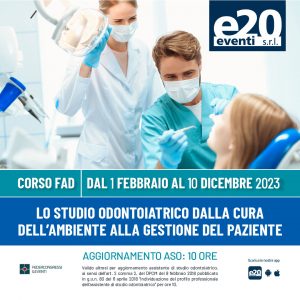 Dental practice from environmental care to patient management