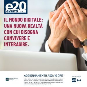 Il mondo digitale: una nuova realtà con cui bisogna interagire