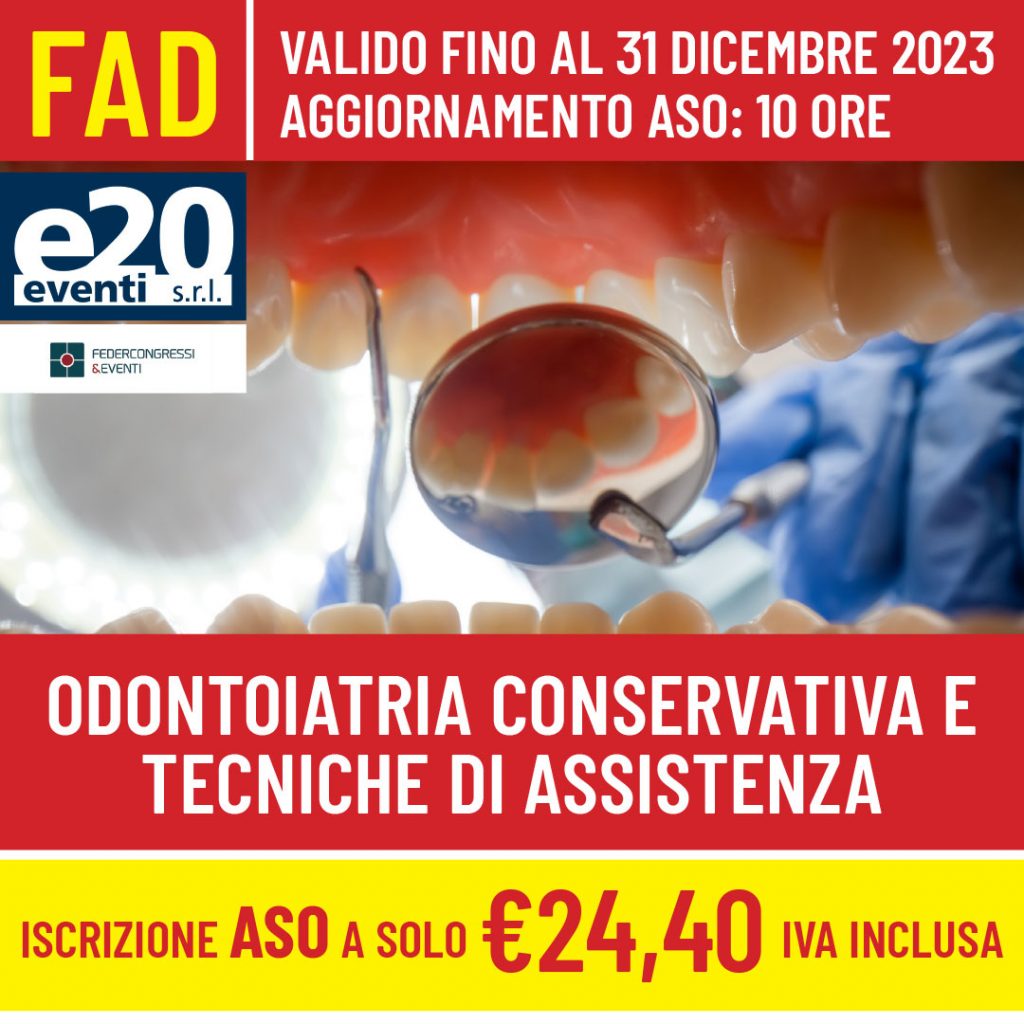 Odontoiatria conservativa e tecniche di assistenza