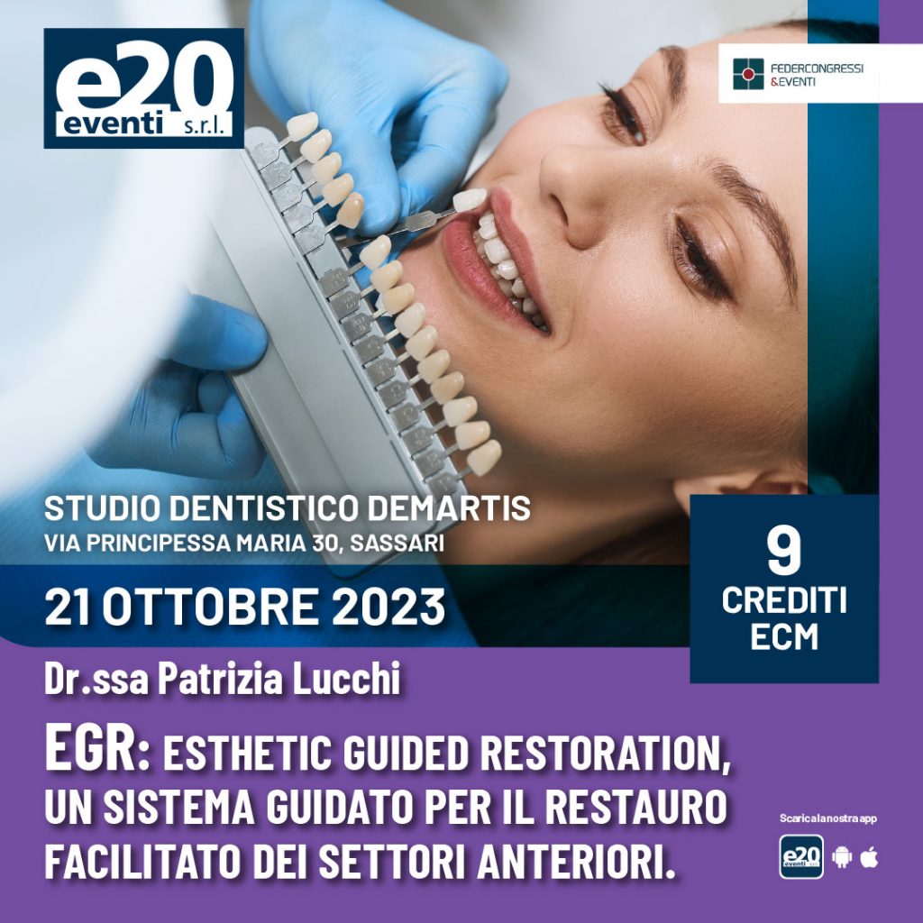 EGR: Esthetic Guided Restoration, un sistema guidato per il restauro facilitato dei settori anteriori.