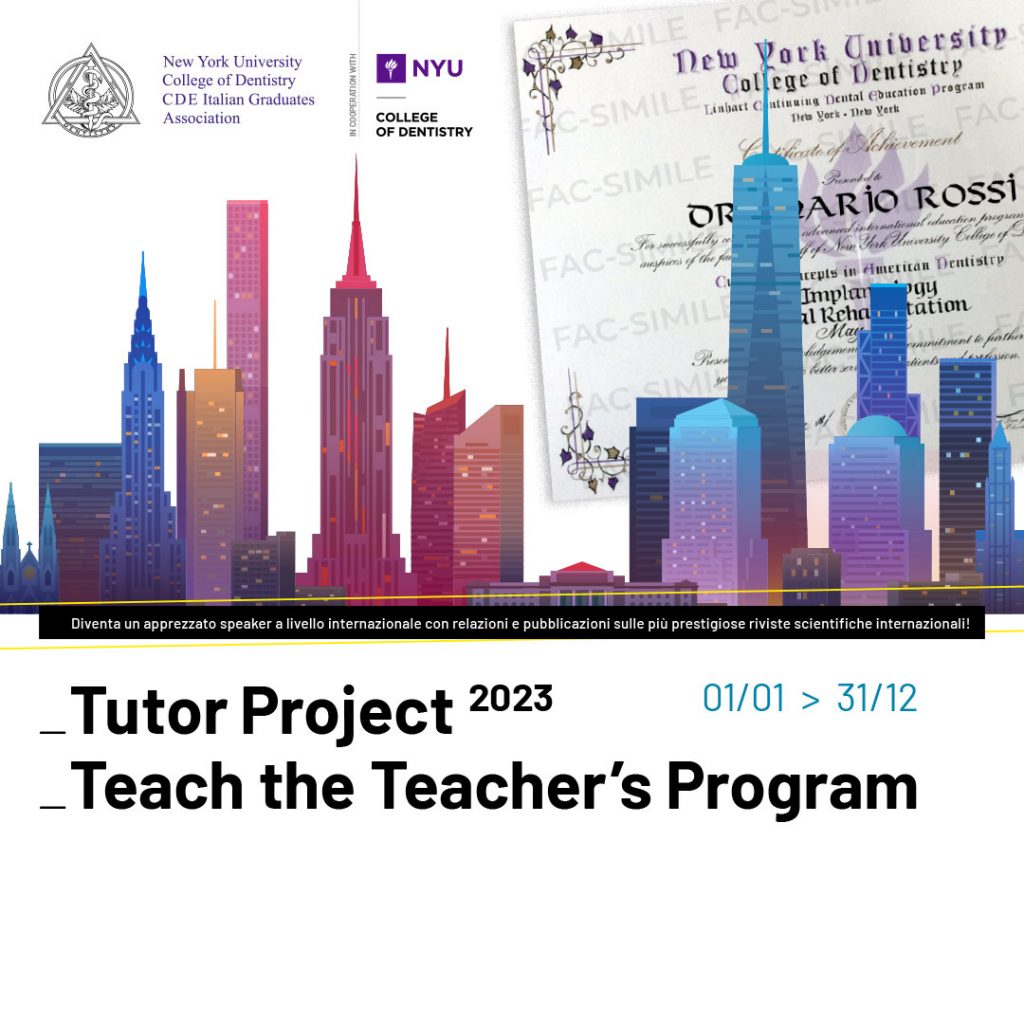 NYU - “Tutor Project” & “Teach the Teacher’s Program”