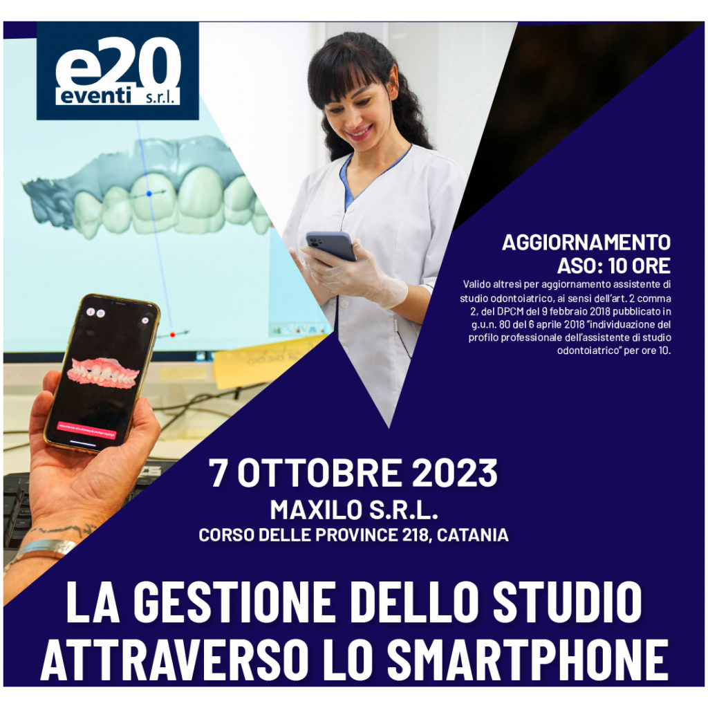 la gestione dello studio attraverso lo smartphone