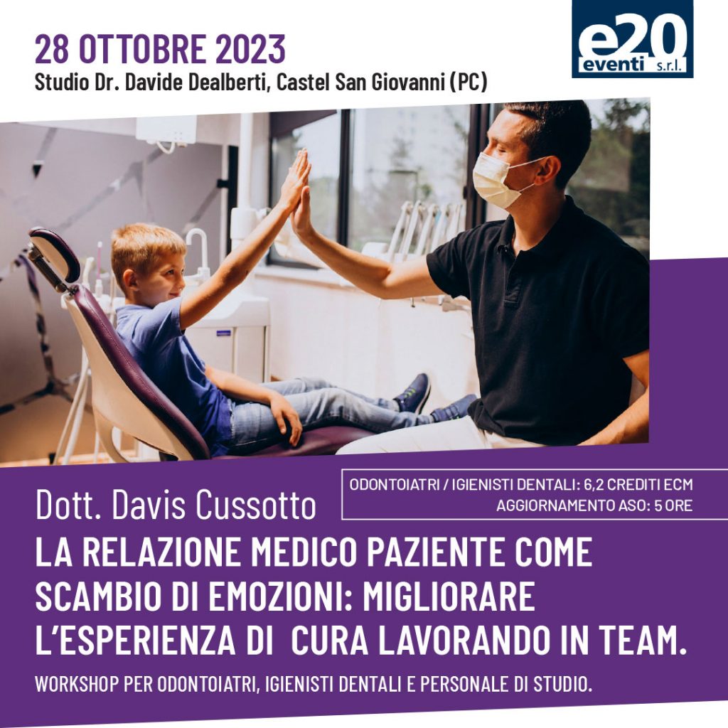 Dott. Cussotto - La relazione medico paziente come scambio di emozioni