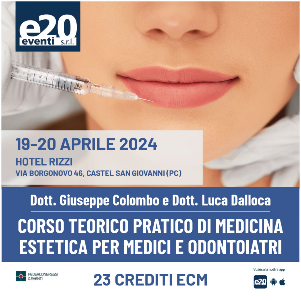 Corso teorico pratico di medicina estetica per medici e odontoiatri