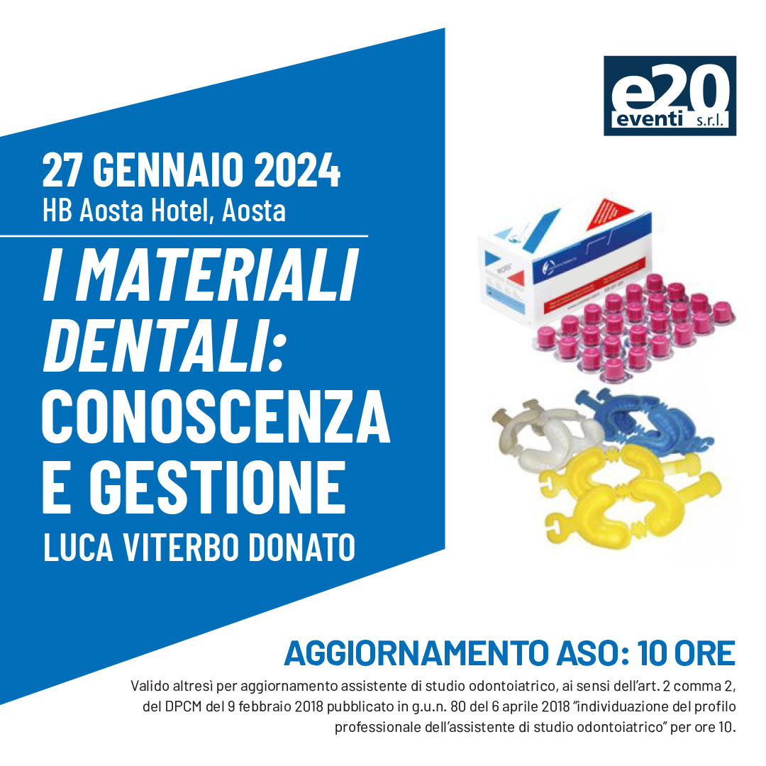 I materiali dentali: Conoscenza e gestione