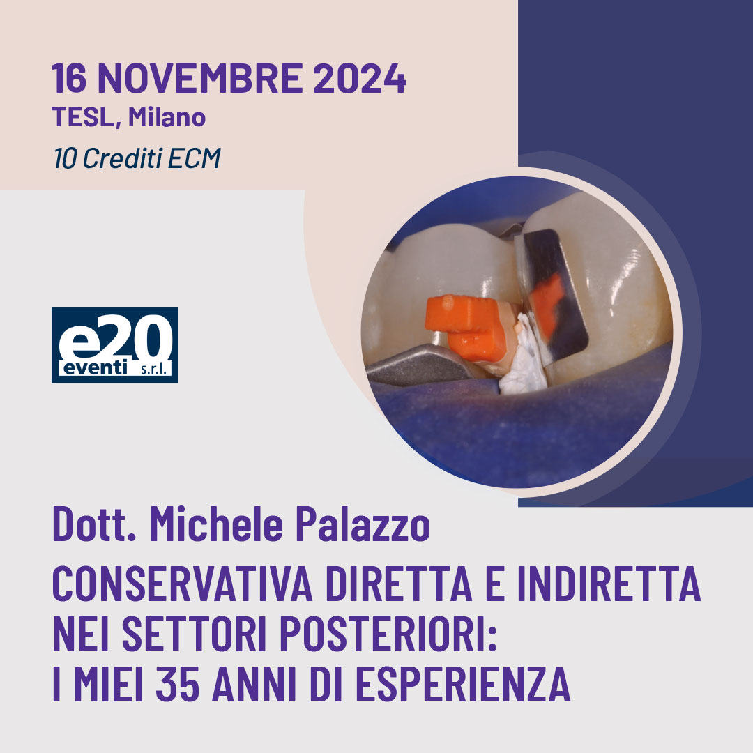 Dott. Palazzo - Conservativa diretta e indiretta nei settori posteriori: i miei 35 anni di esperienza