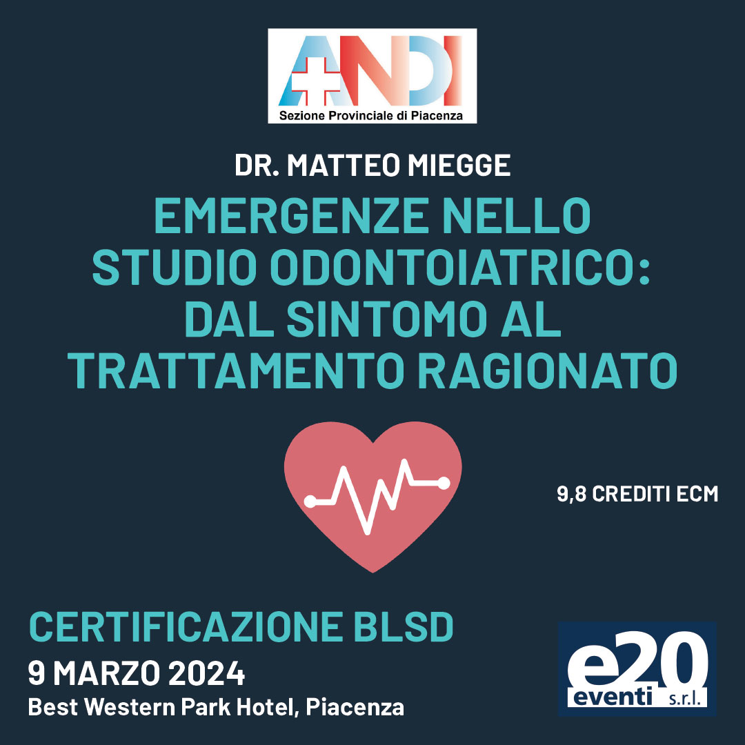 Dr. Miegge - Emergenze nello studio odontoiatrico: dal sintomo al trattamento ragionato