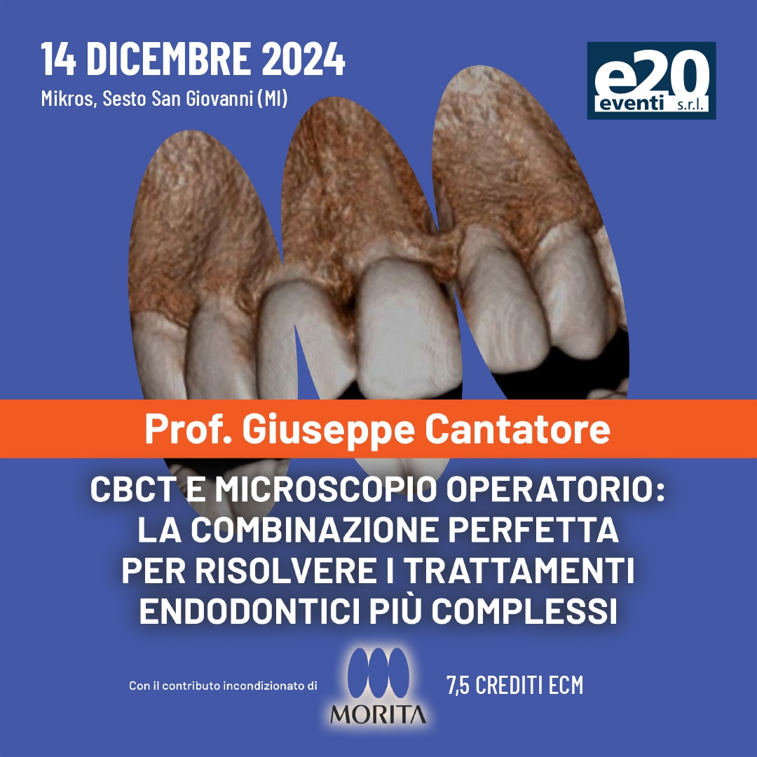 Prof. Cantatore - CBCT e Microscopio Operatorio: la combinazione perfetta per risolvere i trattamenti endodontici più complessi 