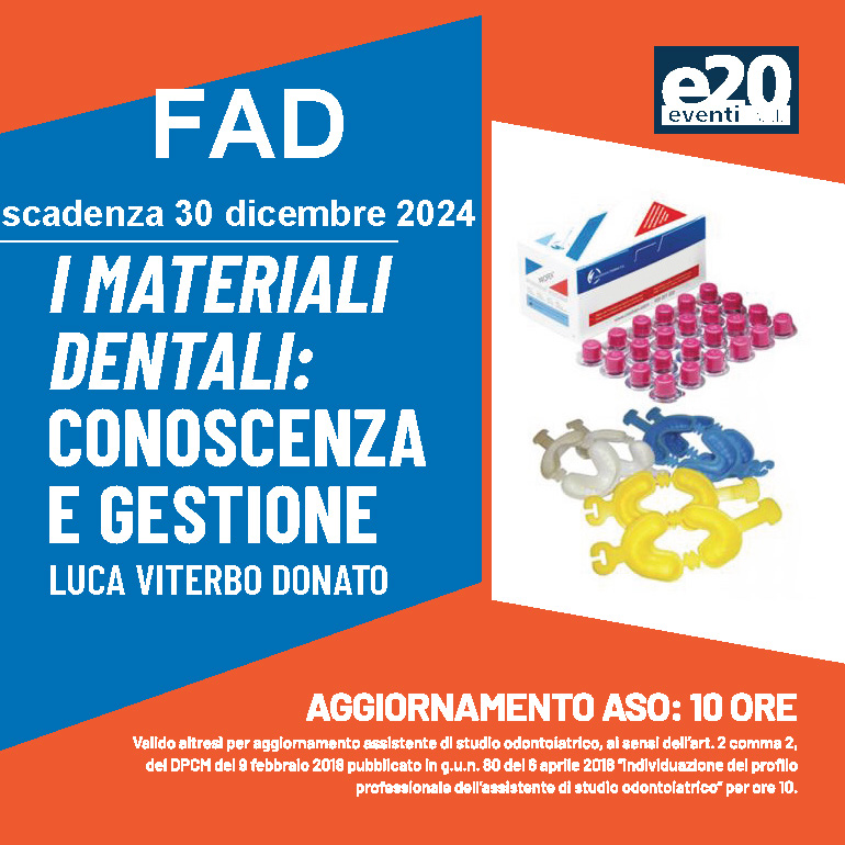 Luca Viterbo Donato - I MATERIALI DENTALI: CONOSCENZA E GESTIONE