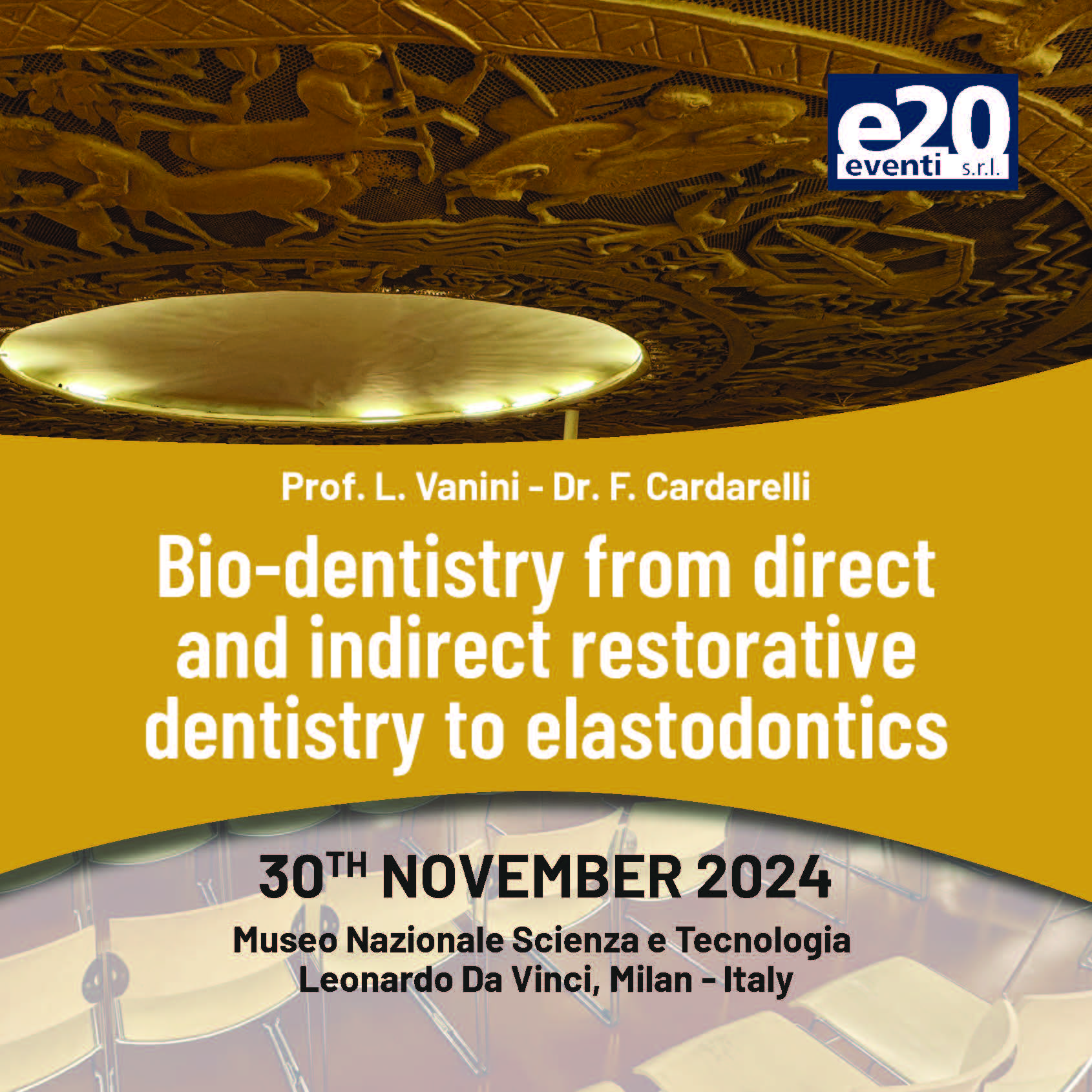 Prof. Vanini, Dott. Cardarelli - Bio-dentistry from direct and indirect restorative dentistry to elastodontics