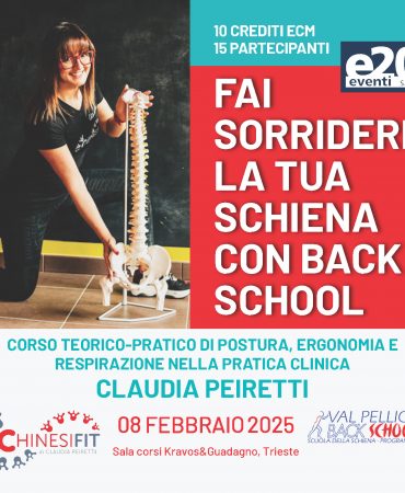 Dott.ssa Peiretti - Fai sorridere la tua schiena con Back School