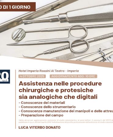 Luca Viterbo Donato - Assistenza nelle procedure chirurgiche e protesiche sia analogiche che digitali