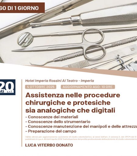 Luca Viterbo Donato - Assistenza nelle procedure chirurgiche e protesiche sia analogiche che digitali