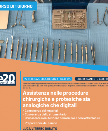 Luca Viterbo Donato - Assistenza nelle procedure chirurgiche e protesiche sia analogiche che digitali