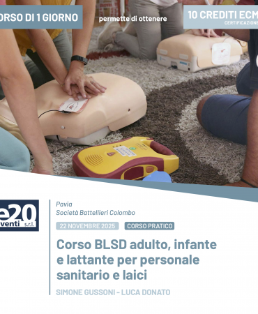 Dott. Gussoni - L. Donato - Corso BLSD adulto, infante e lattante per personale sanitario e laici - Pavia