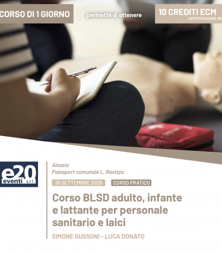 Dott. Gussoni - L. Donato - Corso BLSD adulto, infante e lattante per personale sanitario e laici - Alassio