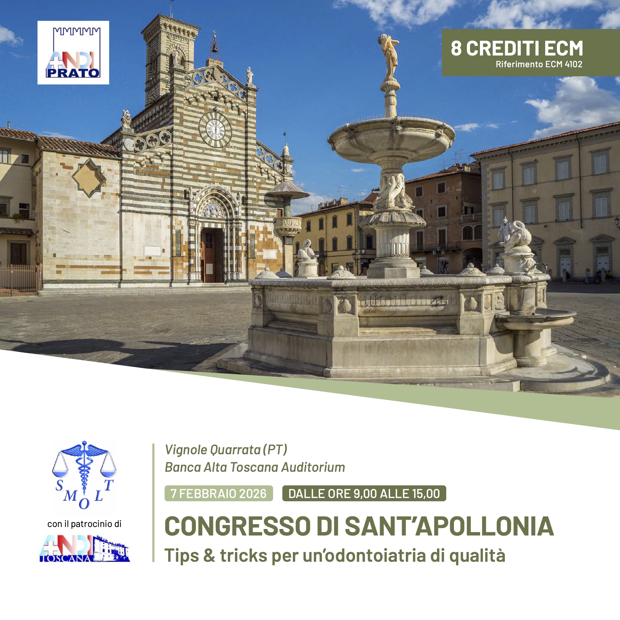 ANDI PRATO 2026 - Tips & tricks per un’ odontoiatria di qualità