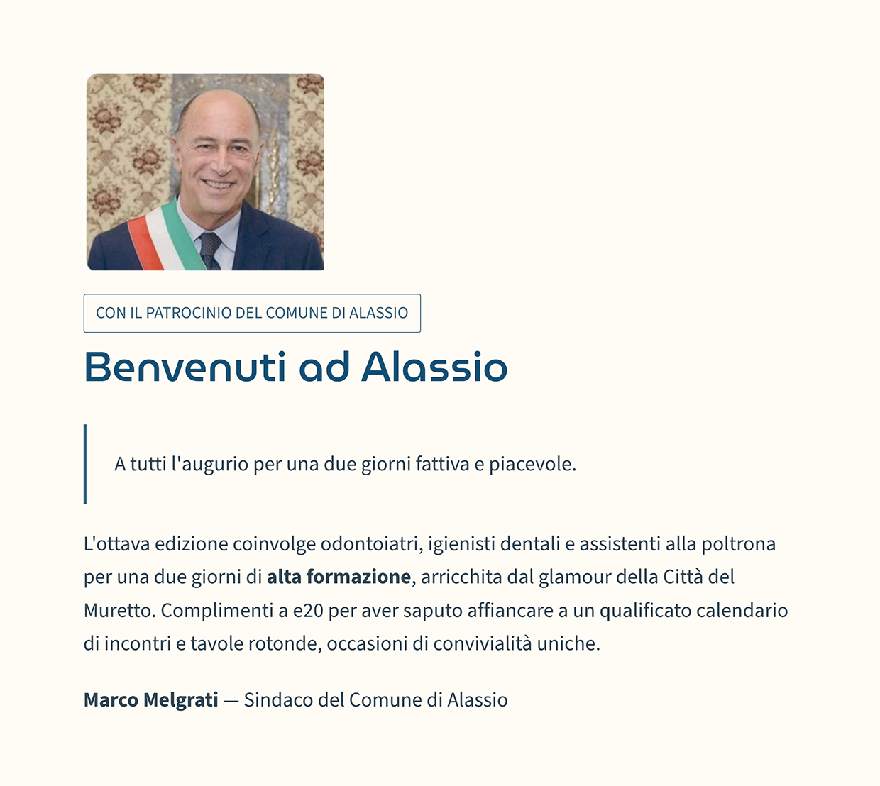 Congresso Alassio